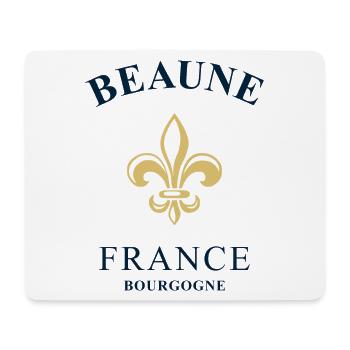 BEAUNE France Burgund Frankreich - Mousepad (Querformat) - Weiß - Vorne