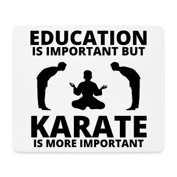 karate, karate fan, karate classes - Mouse Pad (horizontal) - white - Front