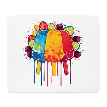 Popsicles - Mouse Pad (horizontal) - white - Front