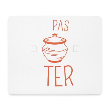 J peux pas j ai poterie - Tapis de souris (format paysage) - blanc - Devant