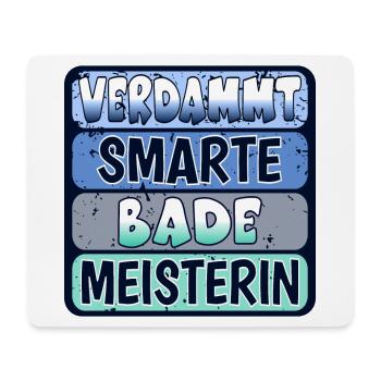 Bademeisterin - Schwimmmeisterin - SCHWIMMEN - Mousepad (Querformat) - Weiß - Vorne