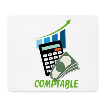 Accountant - Mouse Pad (horizontal) - white - Front