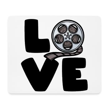 Films Dvd Sbend Theatre Movie Watch Statement - Tapis de souris (format paysage) - blanc - Devant