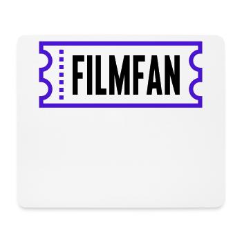 Filme Movies Statement Binge Watching Kino Cineast - Mousepad (Querformat) - Weiß - Vorne