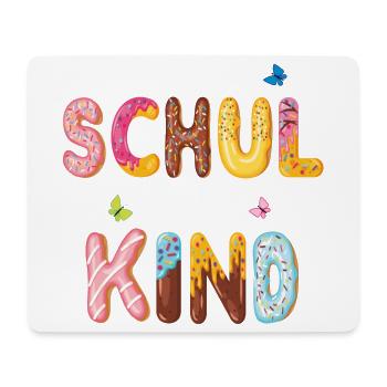 Schulkind Einschulung - Mousepad (Querformat) - Weiß - Vorne