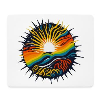 positive energy - Mouse Pad (horizontal) - white - Front
