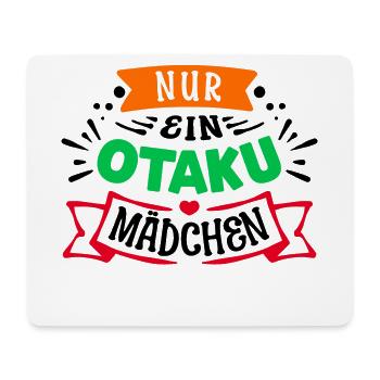 Otaku Statement Manga Anime Mädchen Comic Japan - Mousepad (Querformat) - Weiß - Vorne