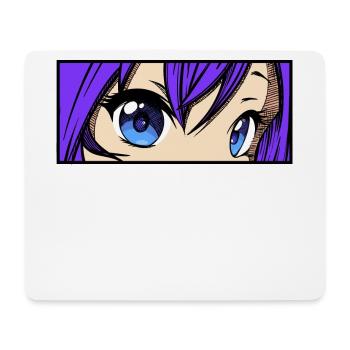Cartoon Comic Mangastyle Anime Manga Japan - Mouse Pad (horizontal) - white - Front