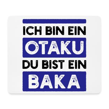 Japanisch Statement Manga Comic Anime Trickfilm - Mousepad (Querformat) - Weiß - Vorne