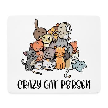 Pets Cat Statement Cuddly Toy Pet - Mouse Pad (horizontal) - white - Front
