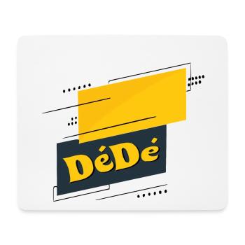 Dédé - Tapis de souris (format paysage) - blanc - Devant