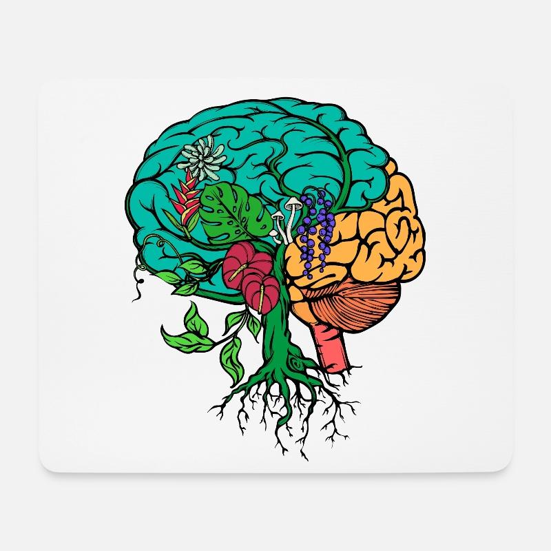 Baum Umwelt Erde Umweltschutz Umweltschützer - Mousepad (Querformat) - Weiß