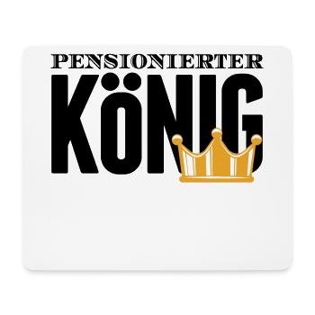 Ruhestand Statement Pensionär Auszeit Abschied - Mousepad (Querformat) - Weiß - Vorne
