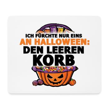 Halloween Print für mehr Süßes - Mousepad (Querformat) - Weiß - Vorne
