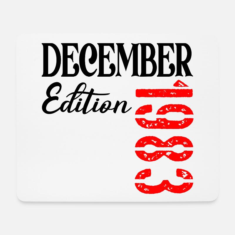 43. GEBURTSTAG – Dezember 1983 - Mousepad (Querformat) - Weiß