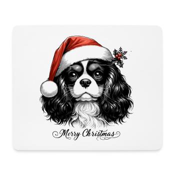 Christmas Rider - Canine Gift - Mouse Pad (horizontal) - white - Front