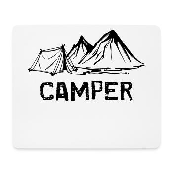 Camper, Mountains, Saying, Camping, Hiker, Nature - Mouse Pad (horizontal) - white - Front