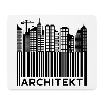 Architekt Spruch Job Karriere Beruf Arbeiter - Mousepad (Querformat) - Weiß - Vorne