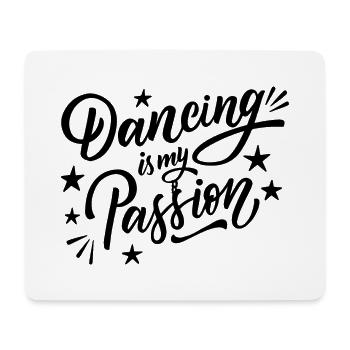 La danse est ma passion - Tapis de souris (format paysage) - blanc - Devant