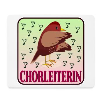 Chorleiterin SINGEN - CHÖRE LEITEN - Mousepad (Querformat) - Weiß - Vorne