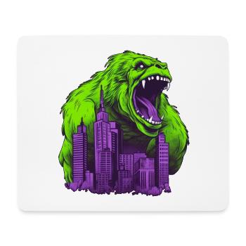 Gorilla 07 - Mouse Pad (horizontal) - white - Front