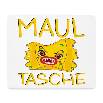 MAULTASCHEN KOSTÜM - Mousepad (Querformat) - Weiß - Vorne
