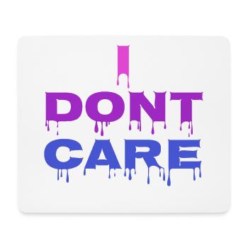 Haltung Ist Mir Wurscht Statement Egal - Mousepad (Querformat) - Weiß - Vorne