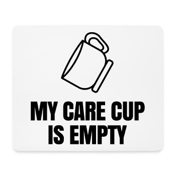 Cooler Spruch Egal Ist Mir Wurscht Chill - Mousepad (Querformat) - Weiß - Vorne