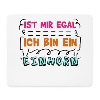 I don't care about the indifferent statement - Mouse Pad (horizontal) - white - Front