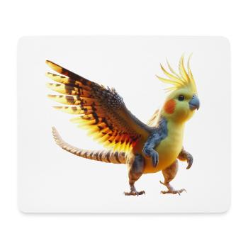 Nymphendino (01) - Mouse Pad (horizontal) - white - Front