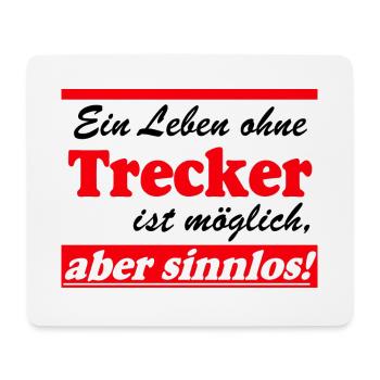Tractor , Tractor , Agricultural Machinery, Life Senseless(25) - Mouse Pad (horizontal) - white - Front