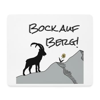 Fancy the mountain! For hikers and nature lovers... - Mouse Pad (horizontal) - white - Front