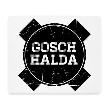 Gosch Halda - Mousepad (Querformat) - Weiß - Vorne