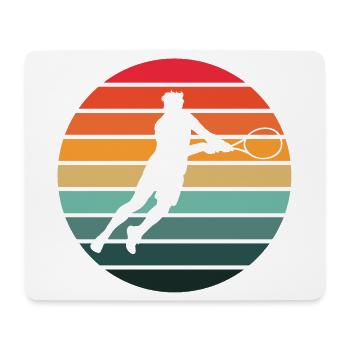 Tennis - Mousepad (Querformat) - Weiß - Vorne