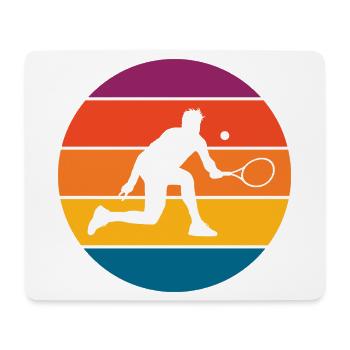 Tennis - Mousepad (Querformat) - Weiß - Vorne