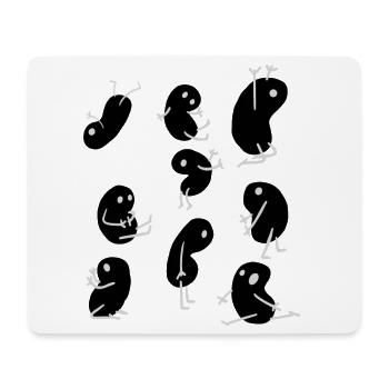 Bone - Mouse Pad (horizontal) - white - Front