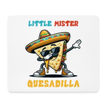 Kleiner Mister Quesadilla Dabbing Mexiko - Mousepad (Querformat) - Weiß - Vorne