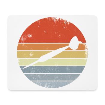 Vintage Dart - Mouse Pad (horizontal) - white - Front