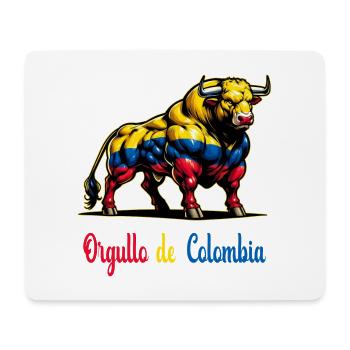 This is the pride of Colombia's flag - Mouse Pad (horizontal) - white - Front