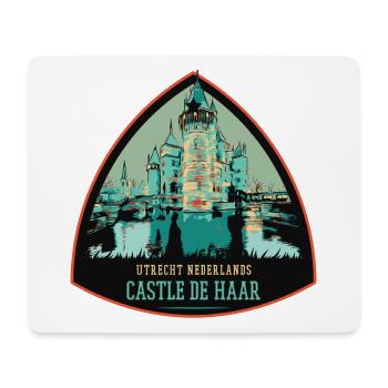 Schloss Haar: Niederländische Eleganz - Mousepad (Querformat) - Weiß - Vorne