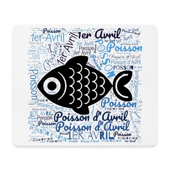 APRIL FOOL - Mouse Pad (horizontal) - white - Front