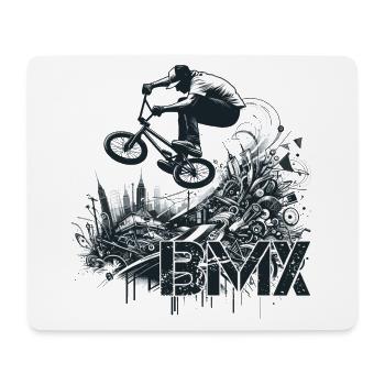 BMX Bike Bike Trick City Gift - Mouse Pad (horizontal) - white - Front