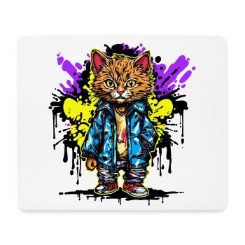 Art, Street Art, Wildstyle, Graffiti, Dessin - Tapis de souris (format paysage) - blanc - Devant