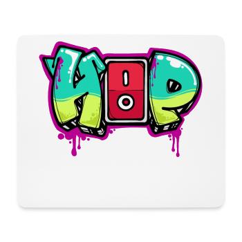 Strassenkunst Graffiti Spraydose Kunst Spruch - Mousepad (Querformat) - Weiß - Vorne