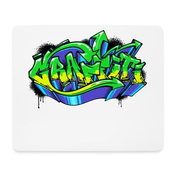 Graffiti Art Street Art Dessin Illustration - Tapis de souris (format paysage) - blanc - Devant