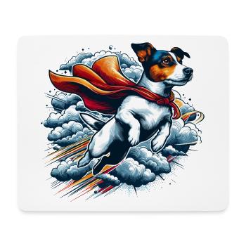 Super Hund Jack Russell Terrier Geschenk - Mousepad (Querformat) - Weiß - Vorne