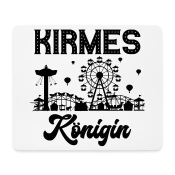 Kirmes Königin Jahrmarkt Rummel Volksfest - Mousepad (Querformat) - Weiß - Vorne