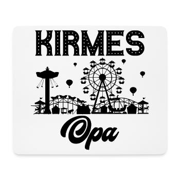 Kirmes Opa Jahrmarkt Rummel Volksfest - Mousepad (Querformat) - Weiß - Vorne