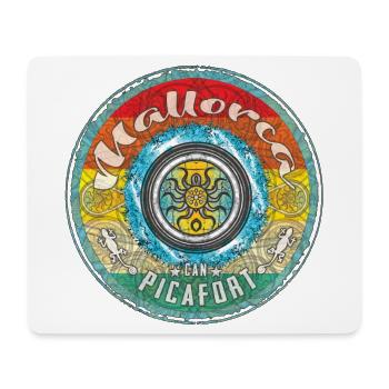 Mallorca Balearen can picafort - Mousepad (Querformat) - Weiß - Vorne