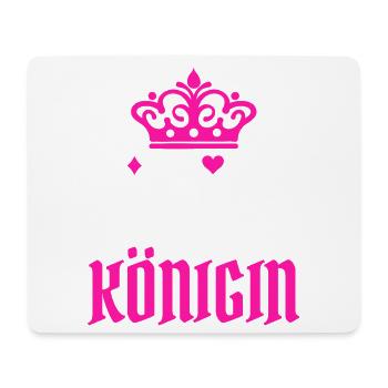 Queen Poker Statement Casino Joueurs professionnels Gamble - Tapis de souris (format paysage) - blanc - Devant